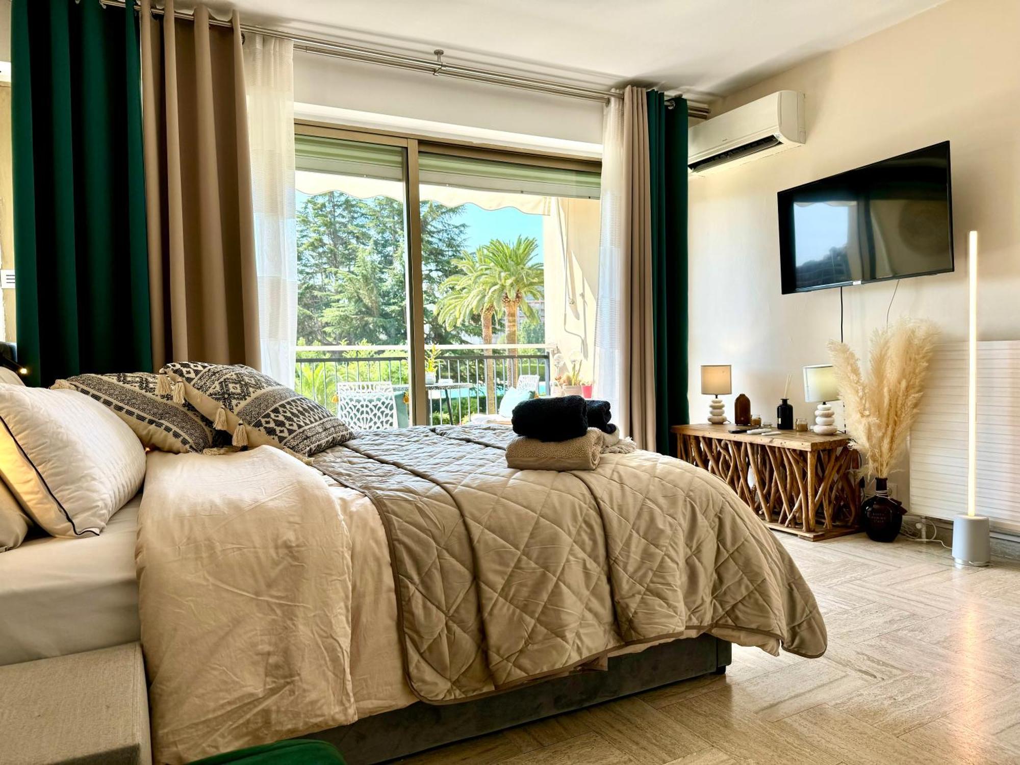 My Resid Appart Cannes Marina Vue Piscine Mandelieu Kültér fotó